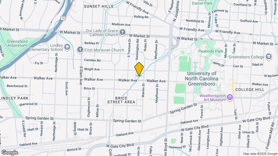 1806 Walker Ave, Unit E Map and Location Details