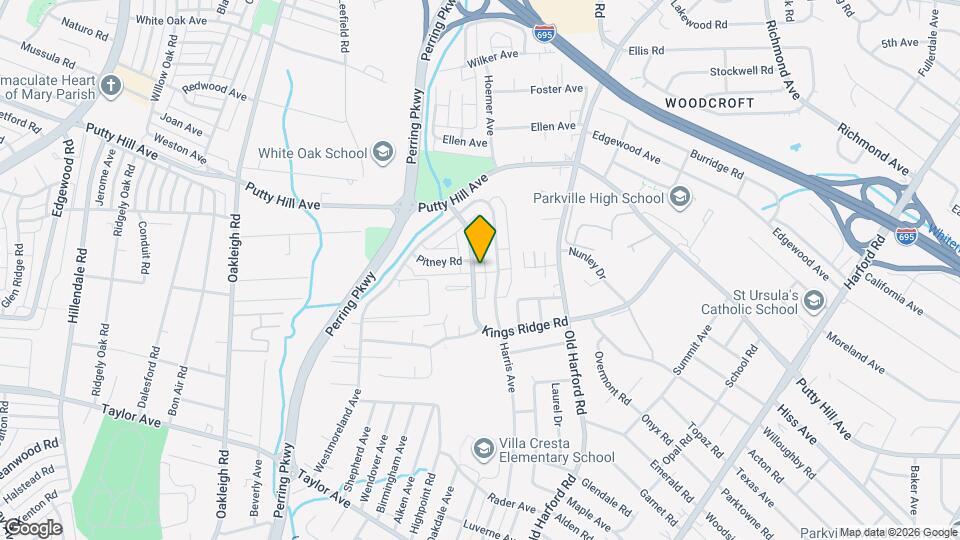 8503 Kings Ridge Rd Map and Location Details