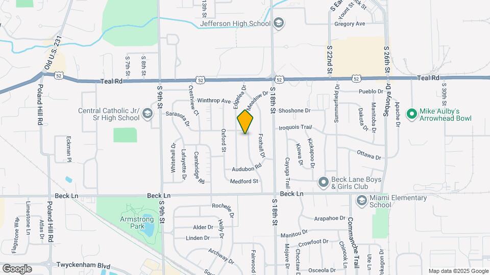 2508 Meadow Dr Map and Location Details