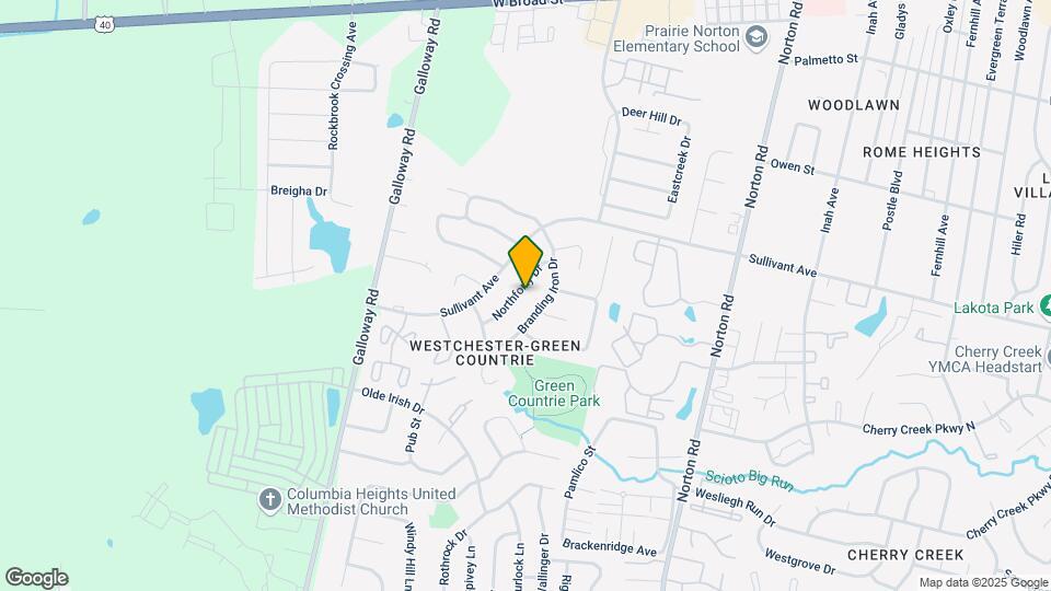 416 Northforty Dr Map and Location Details