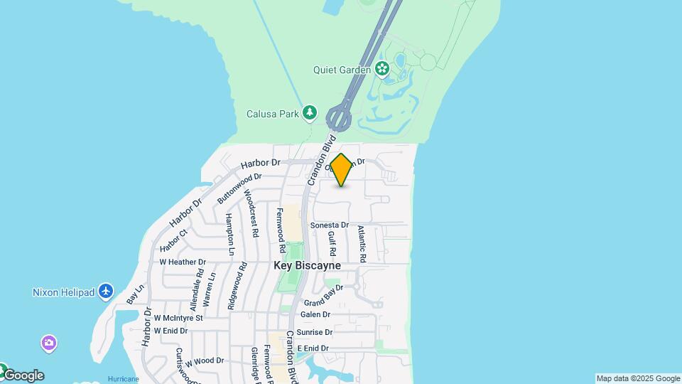 101 Crandon Blvd Map and Location Details