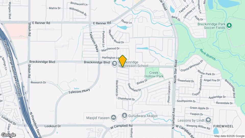 3908 Clifton Dr Map and Location Details