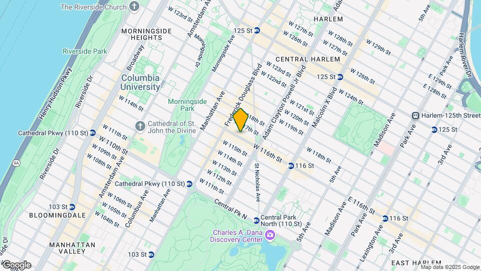 227-229 W 116th St Map and Location Details