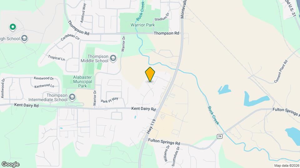 540 Buck Creek Ln Map and Location Details