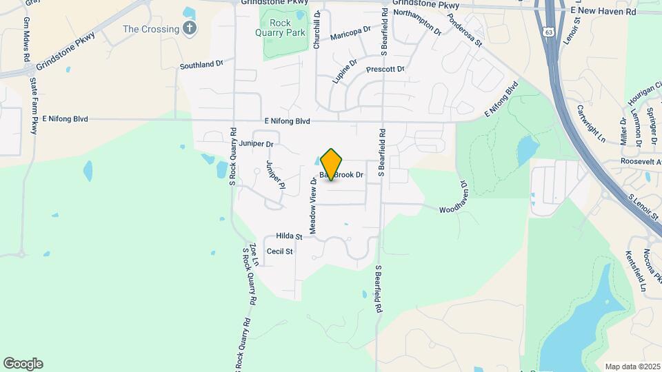 2105 Hollow Ridge Ct Map and Location Details