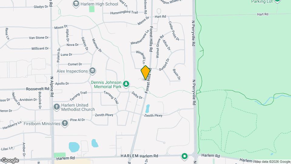 5167 Seaton Hall Dr Map and Location Details