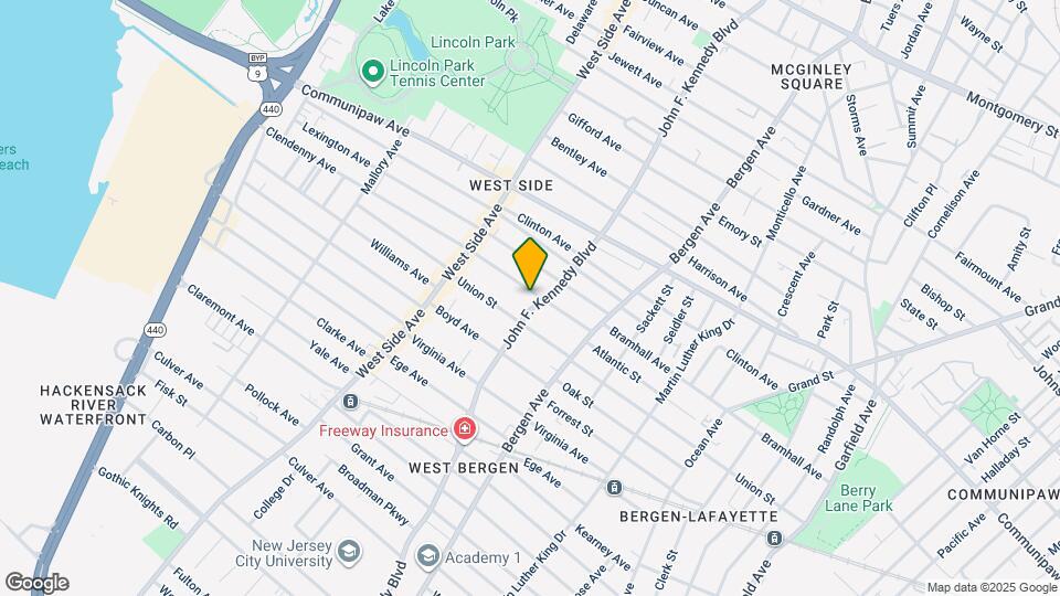 61 Clendenny Ave Mapa y Detalles de la Ubicación