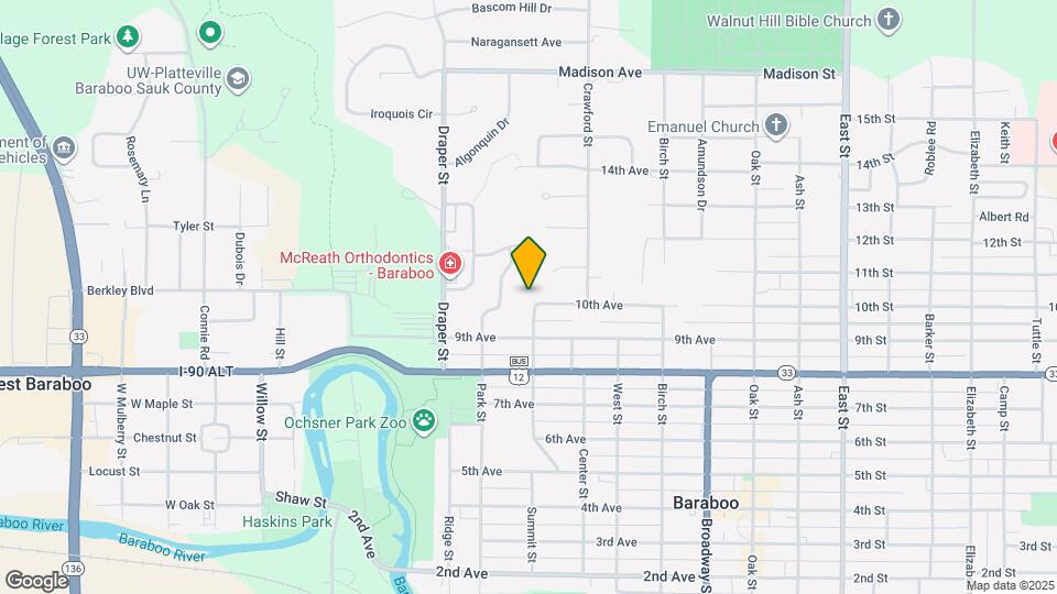 602 10th Ave Map and Location Details