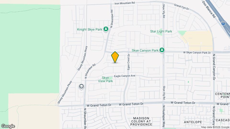 10456 Skye Arroyo Ave Map and Location Details