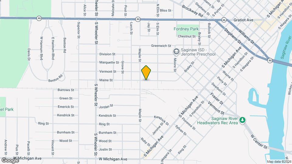 1543 Maine St Map and Location Details