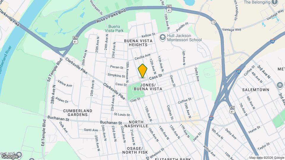 2100 15th Ave N Map and Location Details