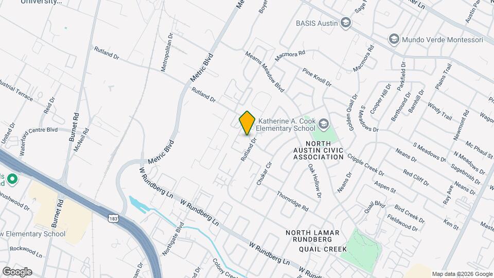 1735 Rutland Dr, Unit 130 Mapa y Detalles de la Ubicación