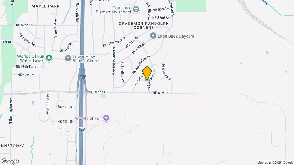 4810 N Sycamore Dr Mapa y Detalles de la Ubicación