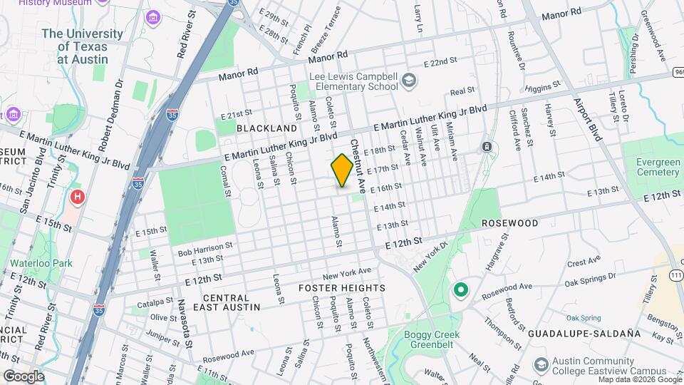 2110 E 16th St Map and Location Details