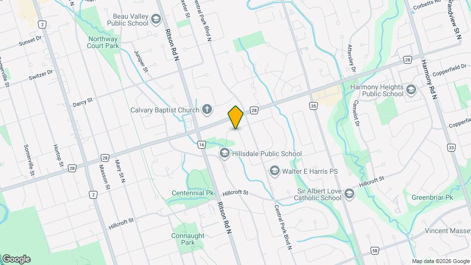 630 Wychwood St Map and Location Details