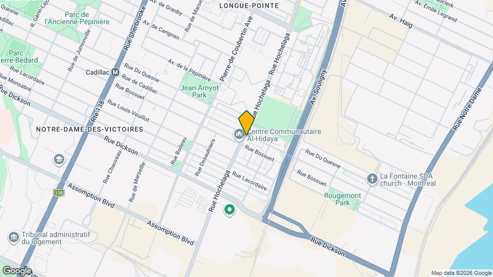 5990 Hochelaga Rue Map and Location Details