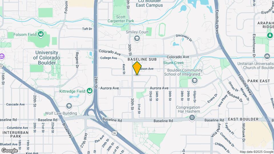 3090 Euclid Ave Map and Location Details