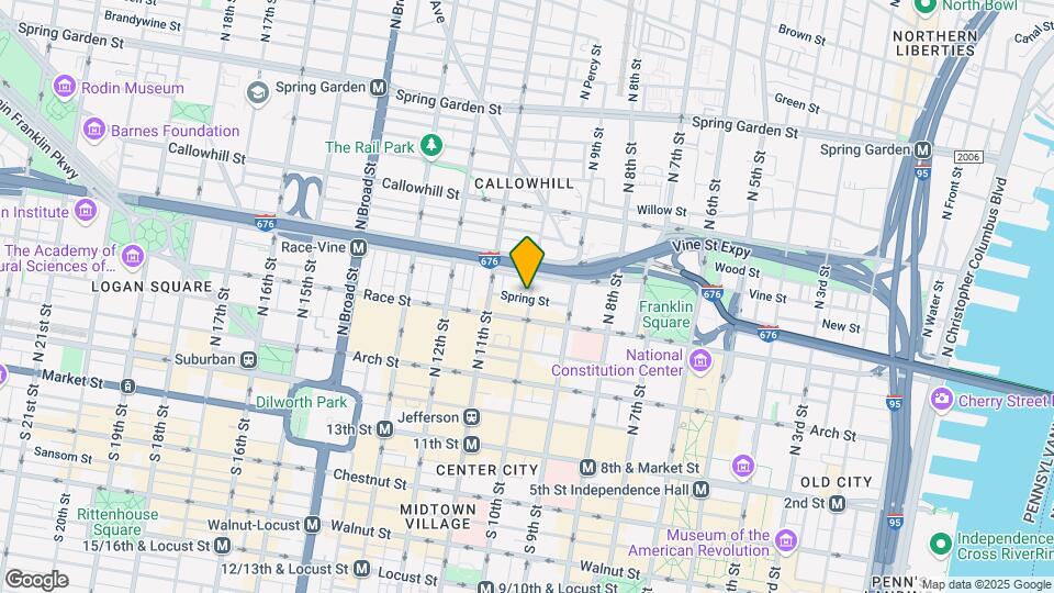 218 N 10th St Mapa y Detalles de la Ubicación