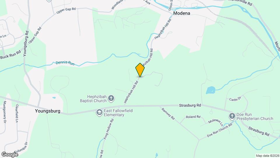 395 Hephzibah Hill Rd Map and Location Details