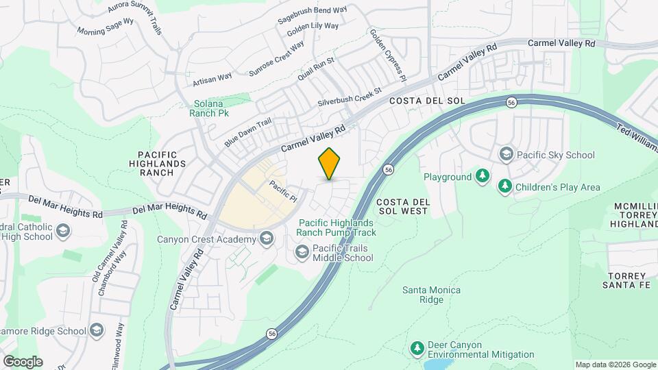 13035 Carita Cove Map and Location Details