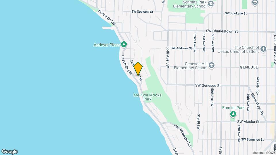 4222 Beach Dr SW Mapa y Detalles de la Ubicación