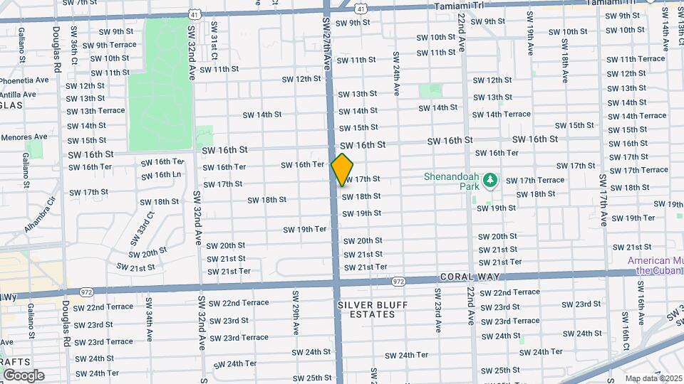 2621 SW 18th St Map and Location Details