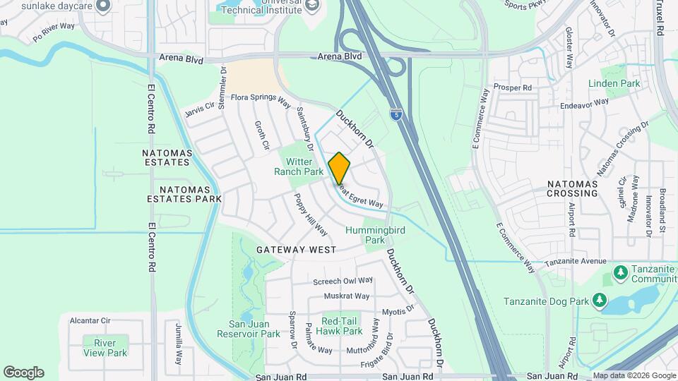 3014 Great Egret Way Map and Location Details