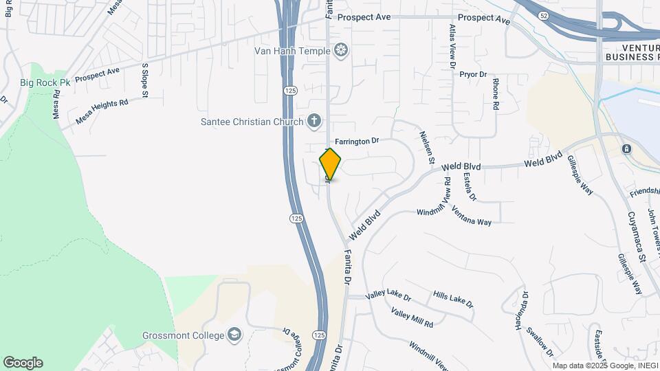 9032 De Mott Ln Map and Location Details