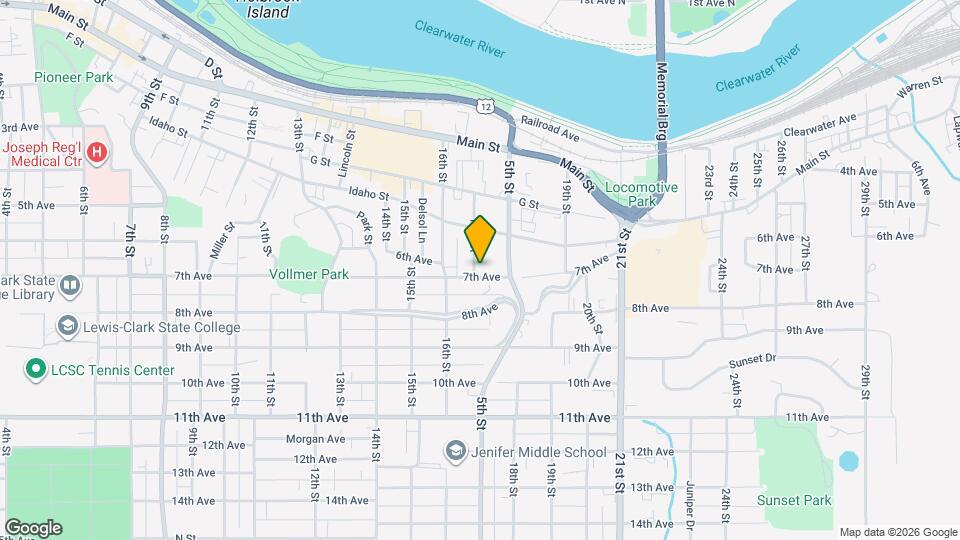 1703 7th Ave Map and Location Details