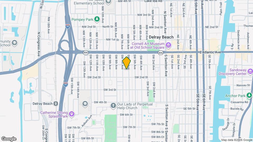 118 SW 6th Ave Map and Location Details