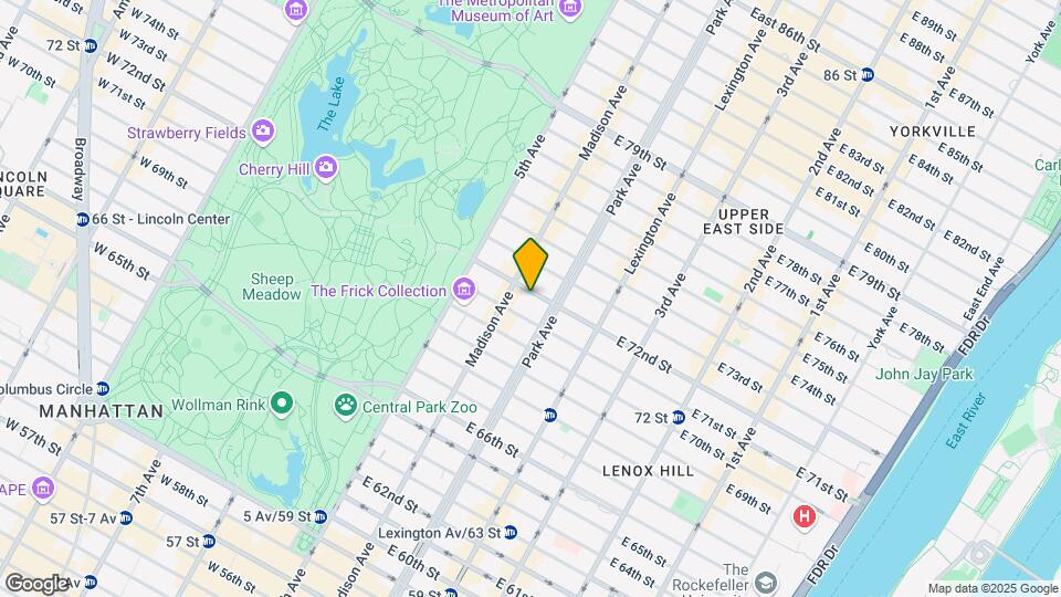 40-42 E 72nd St Map and Location Details