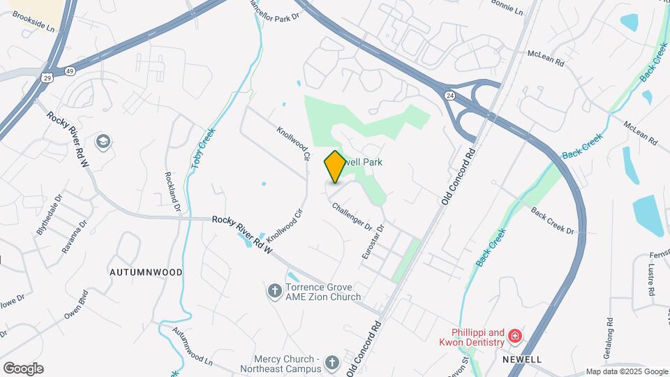 2715 Old Ironside Dr Map and Location Details