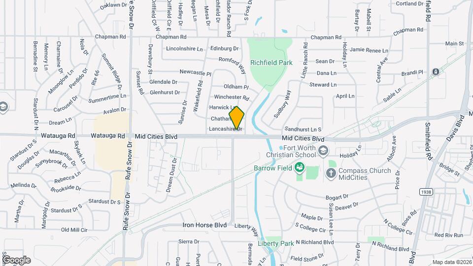 7216 Lancashire Dr Map and Location Details