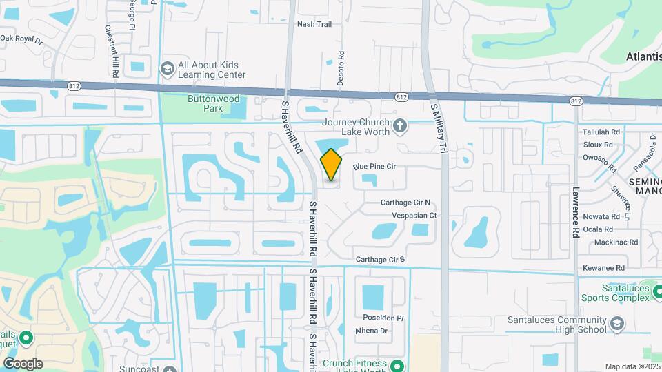 6305 Willoughby Cir Map and Location Details