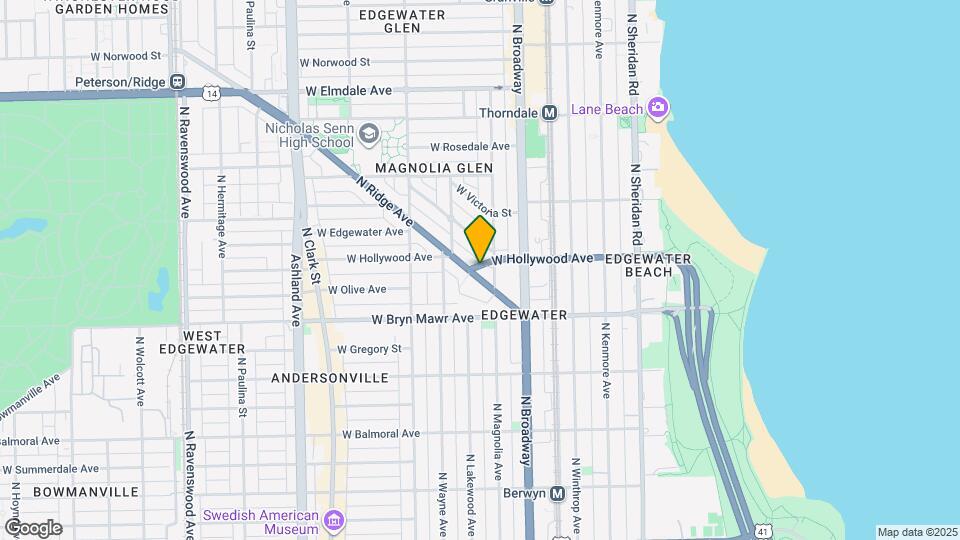 5665 N Ridge Ave, Unit Unit 62-2B Mapa y Detalles de la Ubicación