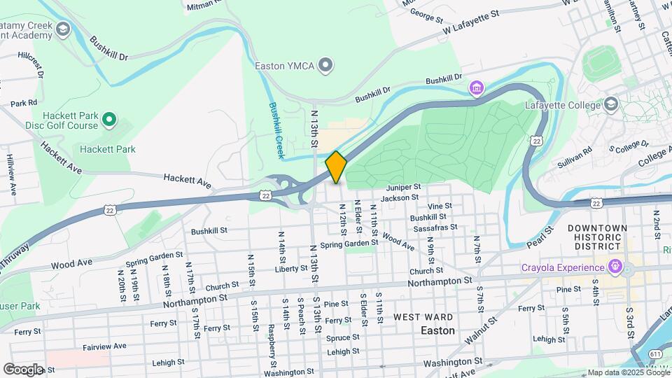 420 N 12th St Map and Location Details