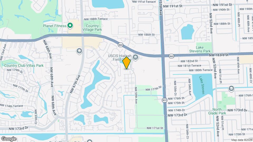 18100 NW 59th Ave Map and Location Details