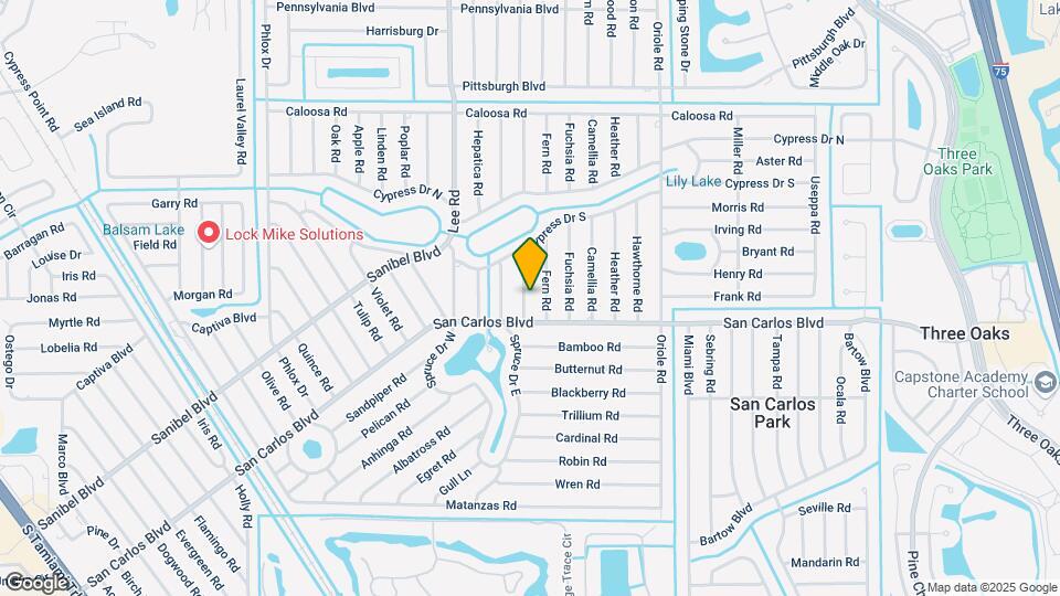 18421 Columbine Rd Map and Location Details