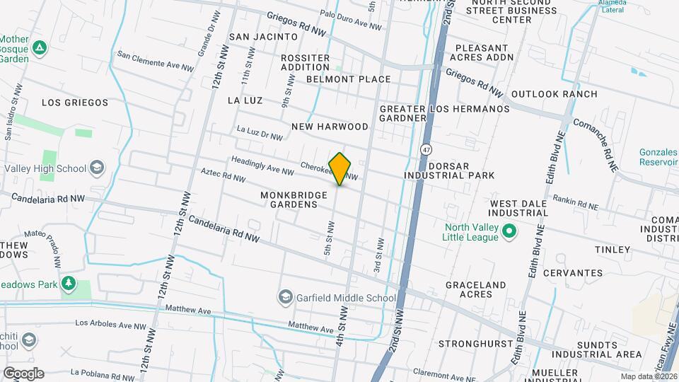 426 Headingly Ave NW Map and Location Details