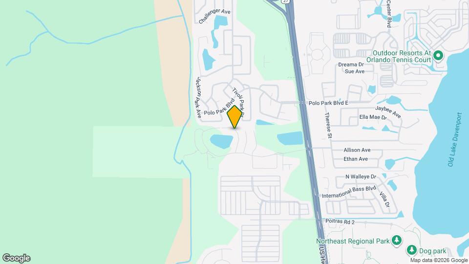 2408 Fan Palm Dr Mapa y Detalles de la Ubicación