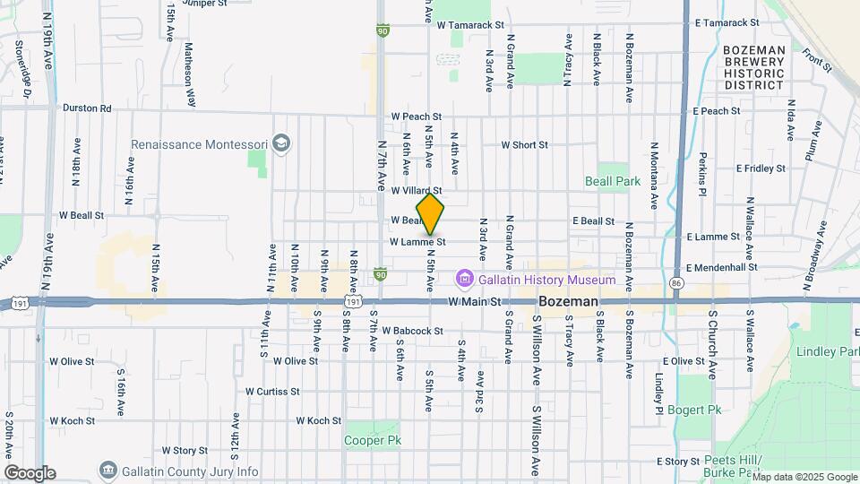 509 W Lamme St Map and Location Details