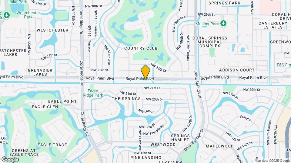 11018 Royal Palm Blvd, Unit 2-4 Map and Location Details