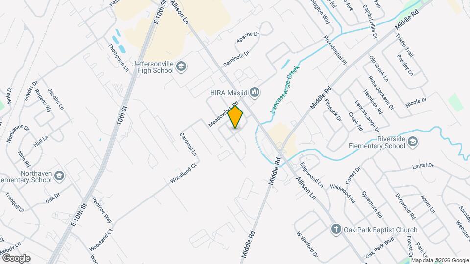 2067 N Sarah Dr Map and Location Details