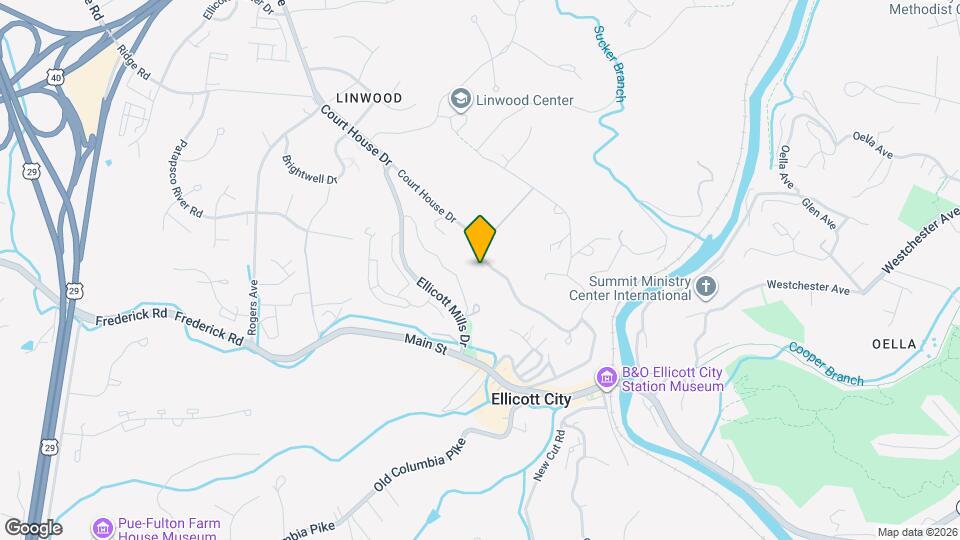 3612 Court House Dr Map and Location Details