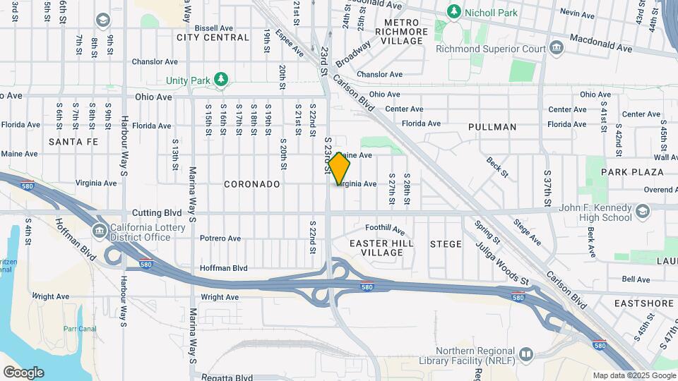 2320 Virginia Ave Mapa y Detalles de la Ubicación