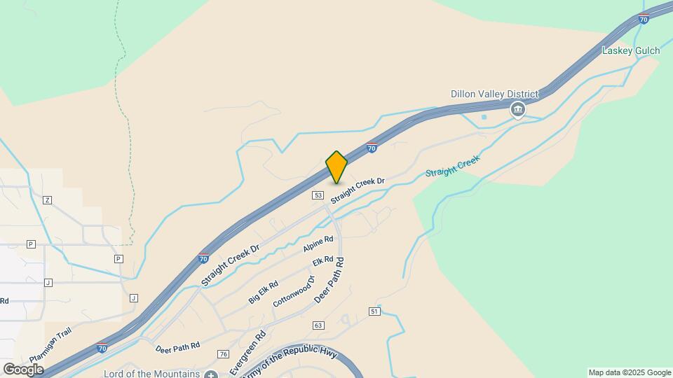 803 Straight Creek Dr Map and Location Details