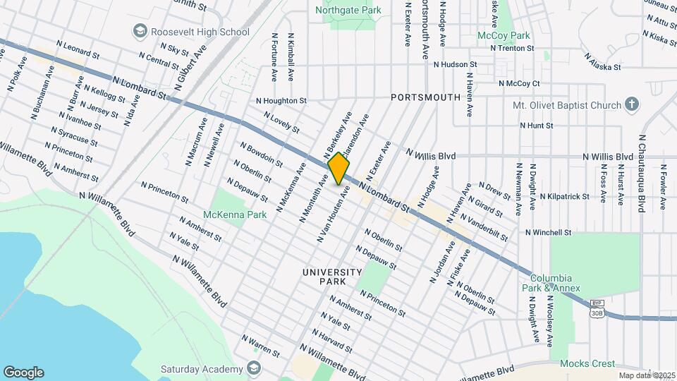 5515 N Bowdoin St Map and Location Details