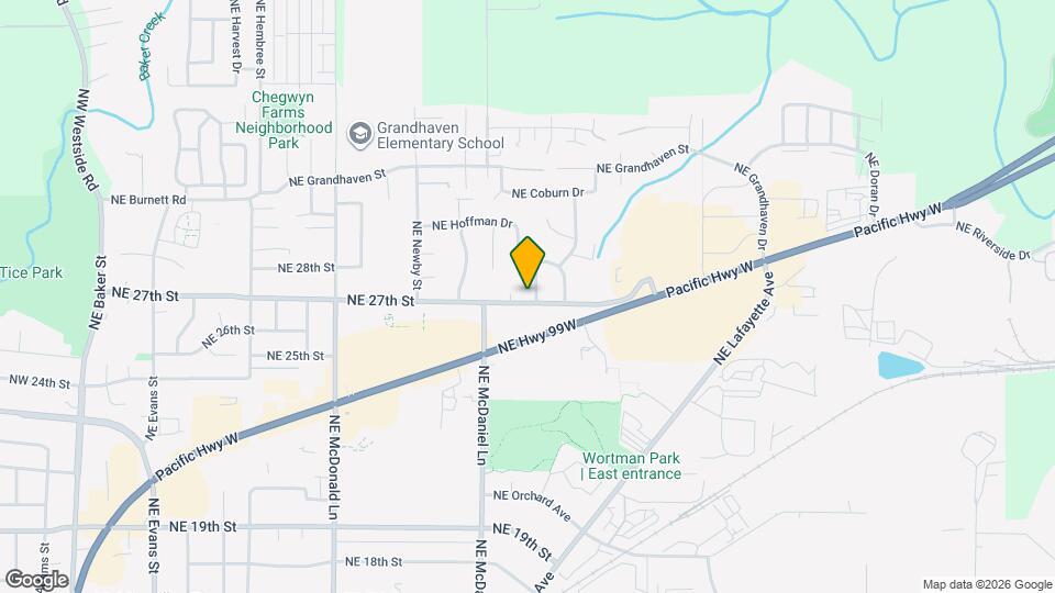 2705 NE Melody Way Map and Location Details