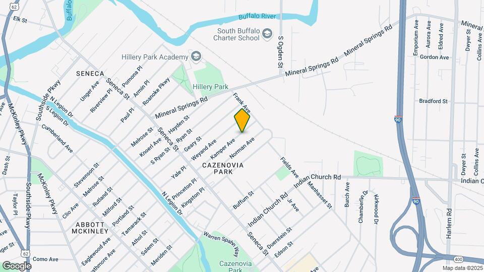 131 Kamper Ave Map and Location Details