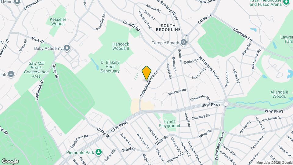 141 Independence Dr Map and Location Details